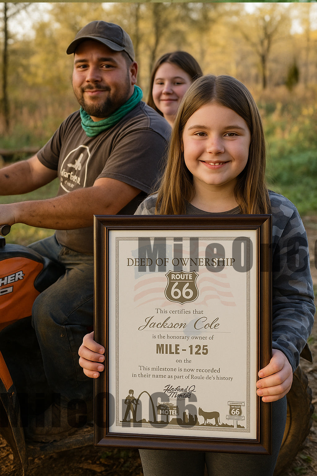 Own Mile #1121 on Route 66 - Tulsa, Oklahoma Rising Edition