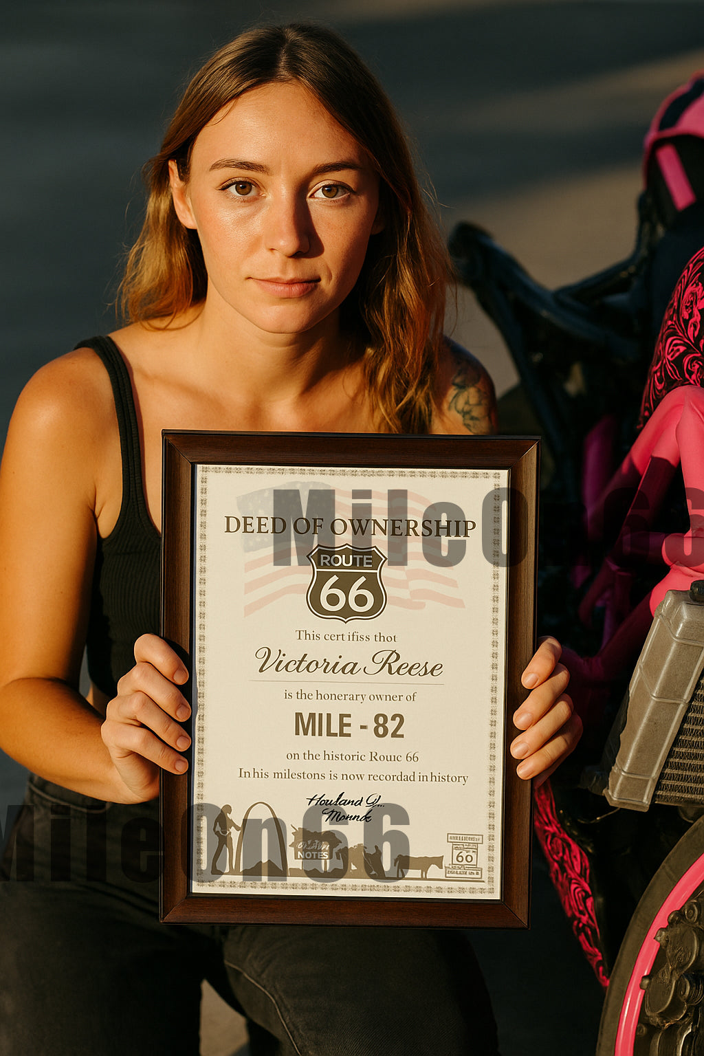 Own Mile #1790 on Route 66 - Eastern Arizona Painted Desert Edition